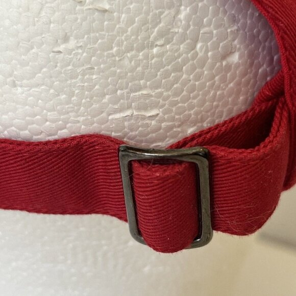 Callaway Golf Hat Red Baseball Cap Adjustable Strapback Hat USA Flag Embroidered - Picture 14 of 15